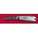Remington Bullet Knife Mother-of Pearl & Damascus Blades Slip Joint and Kraft